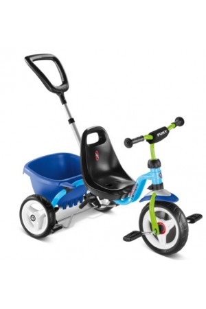 Трехколесный велосипед Puky CAT 1S 2216 blue/kiwi (синий/киви)